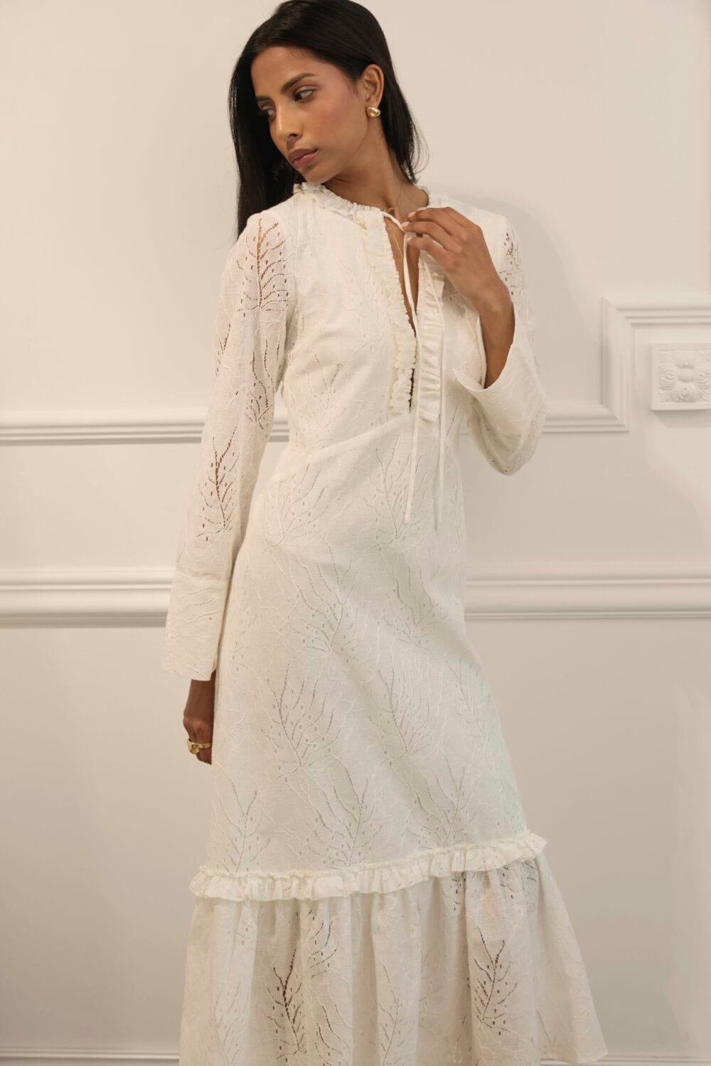 Sukienka SILVERSTONE ivory